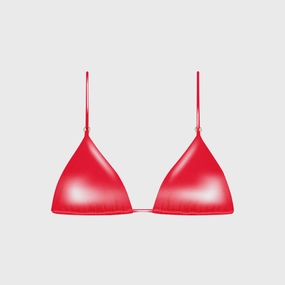JADE Lido Top - Coral Gloss Sand Proof Closure Adjustable Drawcord