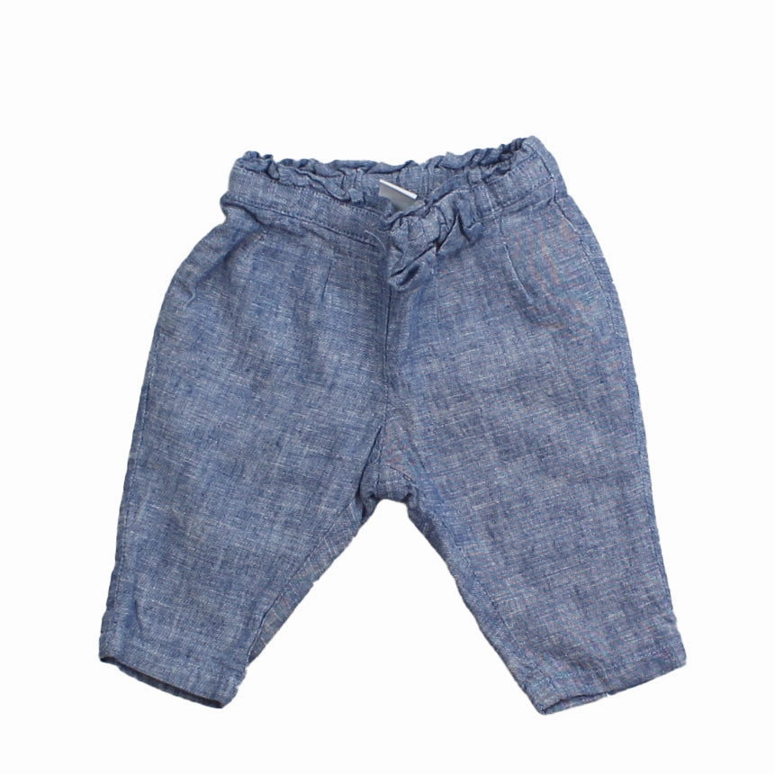 LightweightWeave Janie and Jack Girls Blue | Chambray Pants