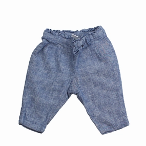 LightweightWeave Janie and Jack Girls Blue | Chambray Pants