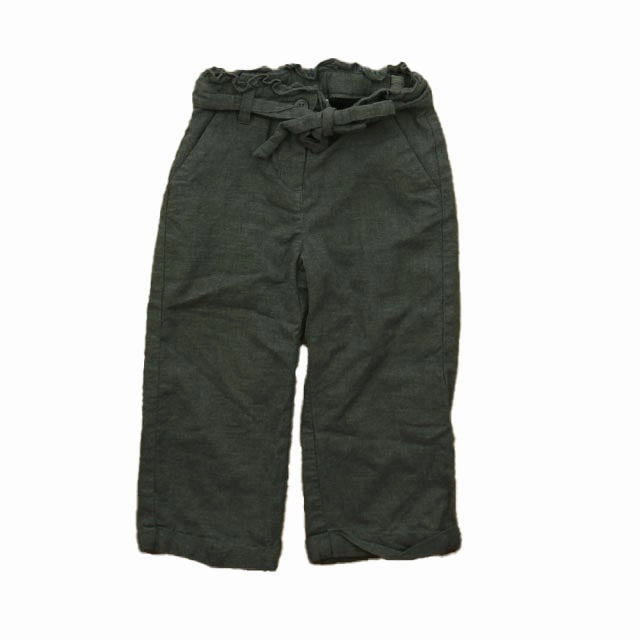 Janie and Jack Girls Gray Pants Ripstop Fabric Technology Breathable activewear