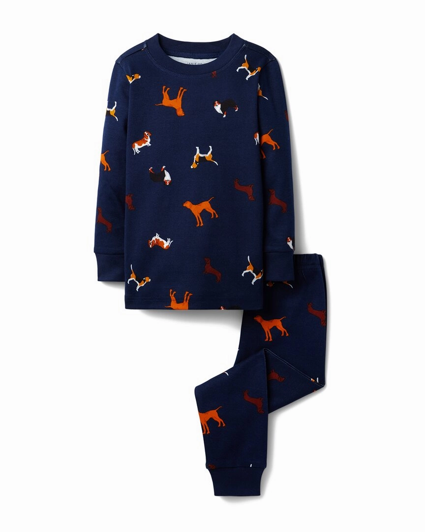 Janie and Jack Pajama Layered Hem Details