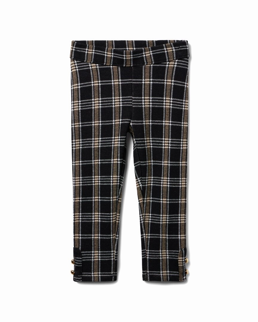 Air Circulation Janie and Jack Tartan Button Cuff Jacquard Pant