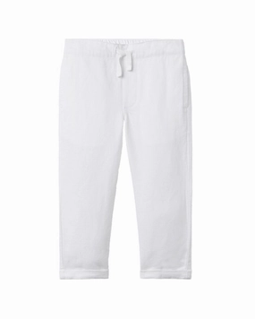 Chilly Weather Wear hypoallergenic material Janie and Jack The Linen-Blend Pull-On Pant