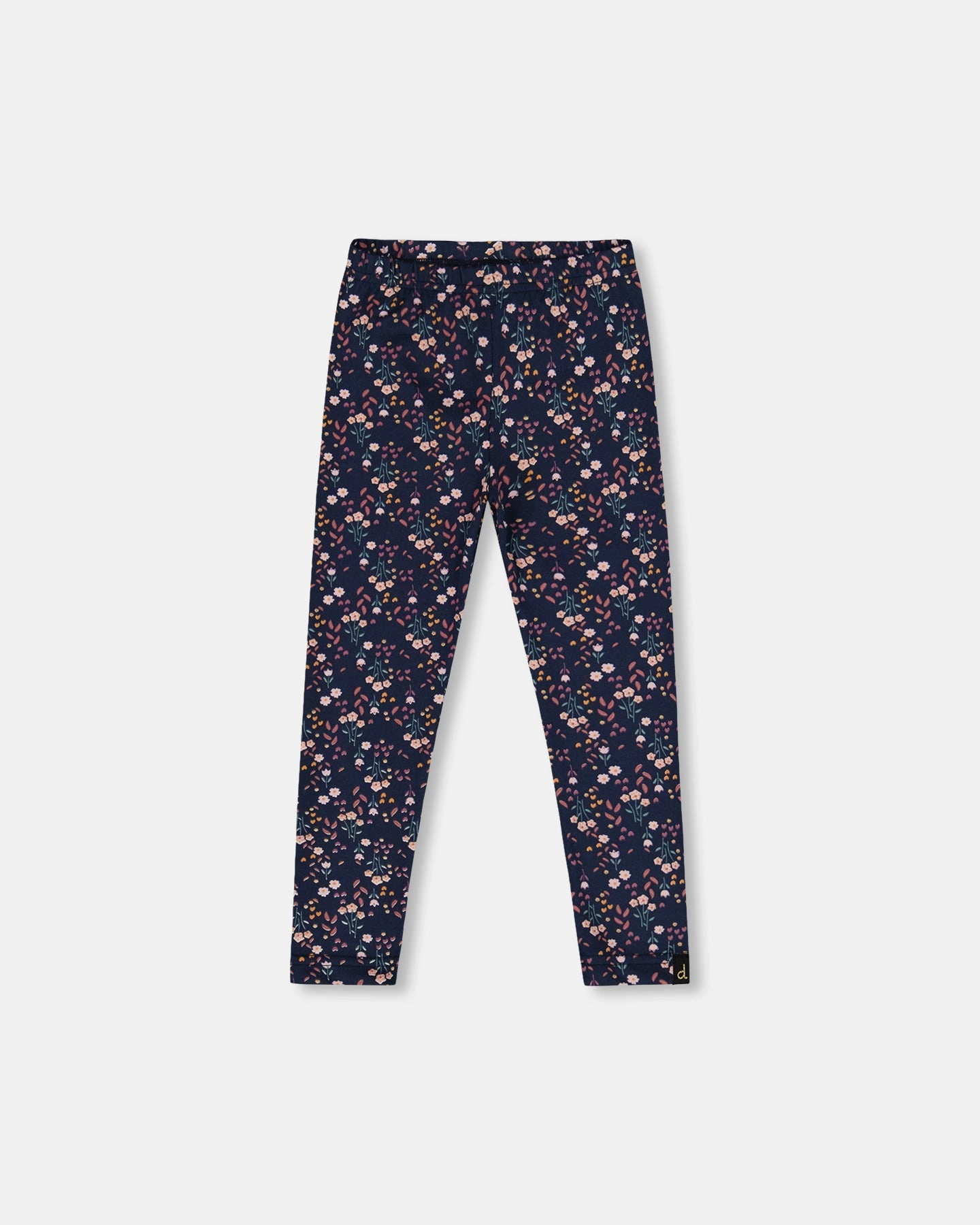 Easy Match Clean Cut Jersey Leggings Navy Floral