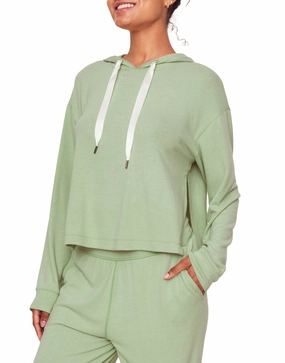 Jilianne Women's Cropped Hoodie Roomy Armholes