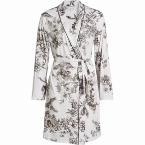 Johnny Was Women's The Jonesy Sleep Robe, Dreamer Ivory Hypoallergenic fabric