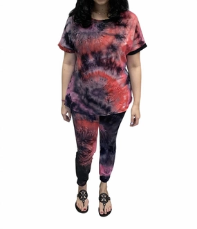 Fade Resistant Dye OdorResistant Technology Jordana Tie Dye Jogger Set In Multi