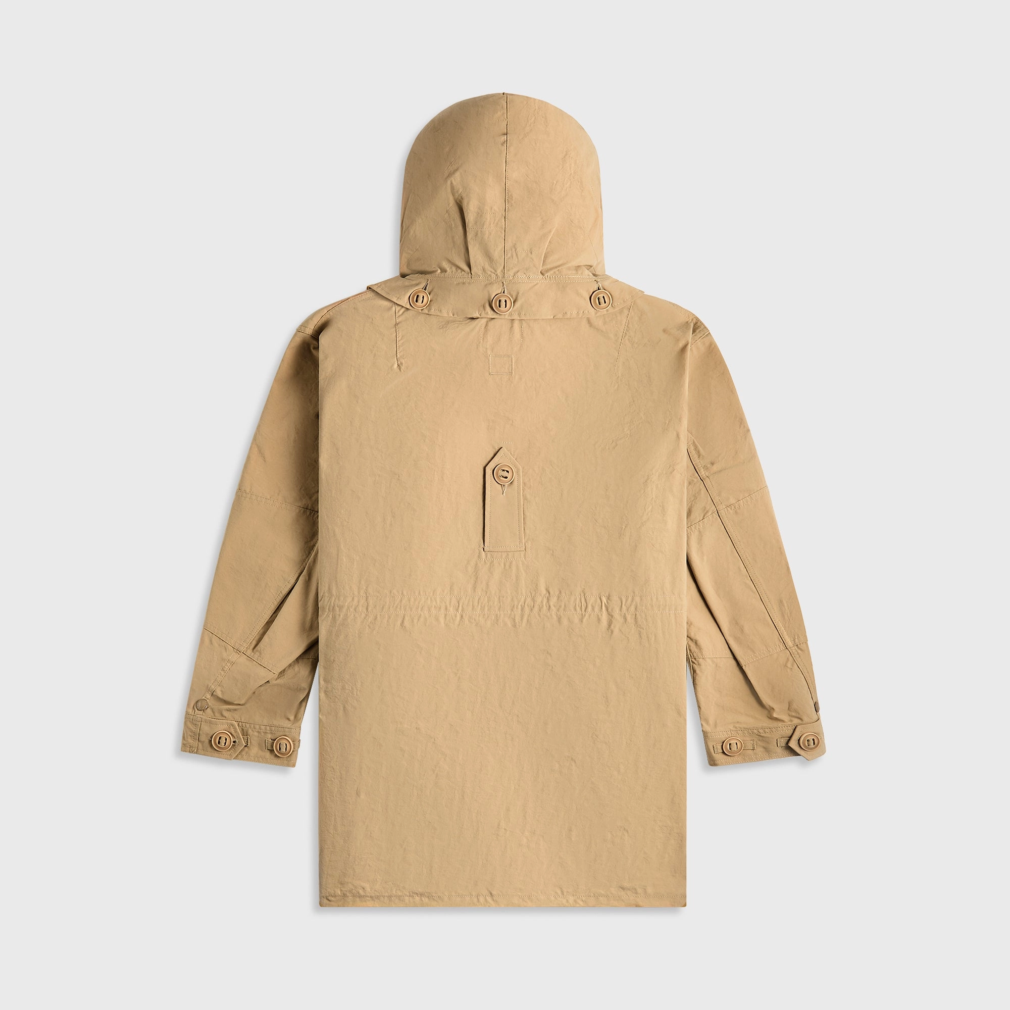Utility Inspired Look Recycled Material Blend Junya Watanabe Man x C.P. Company Goggle Parka - Beige