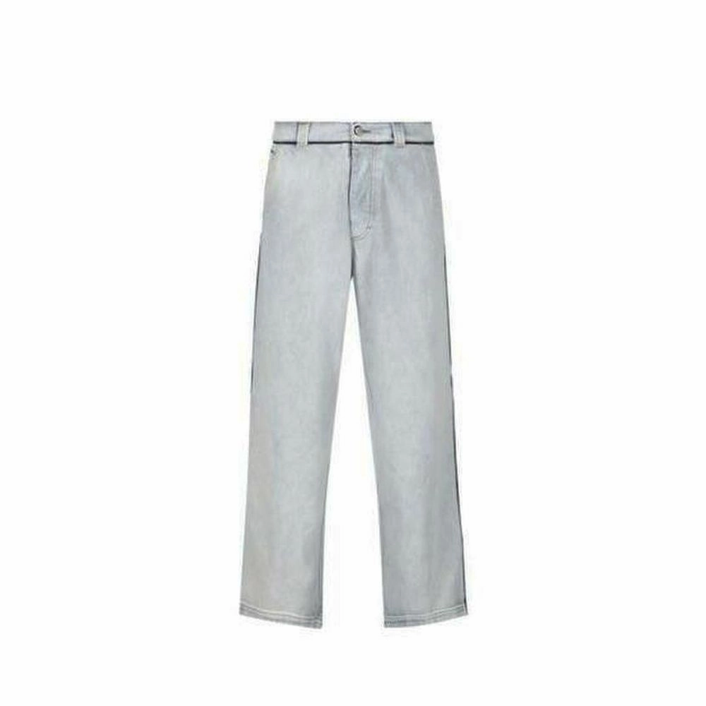 Base Layer Plain Favorite Maison Margiela Wide Leg Men's Jeans