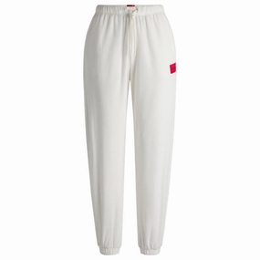 Lightweight Jersey Knit Tracksuit bottoms with red logo label
