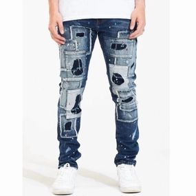 Kar Denim Skinny Jeans In Deep Indigo Outdoor Adventure Earthy