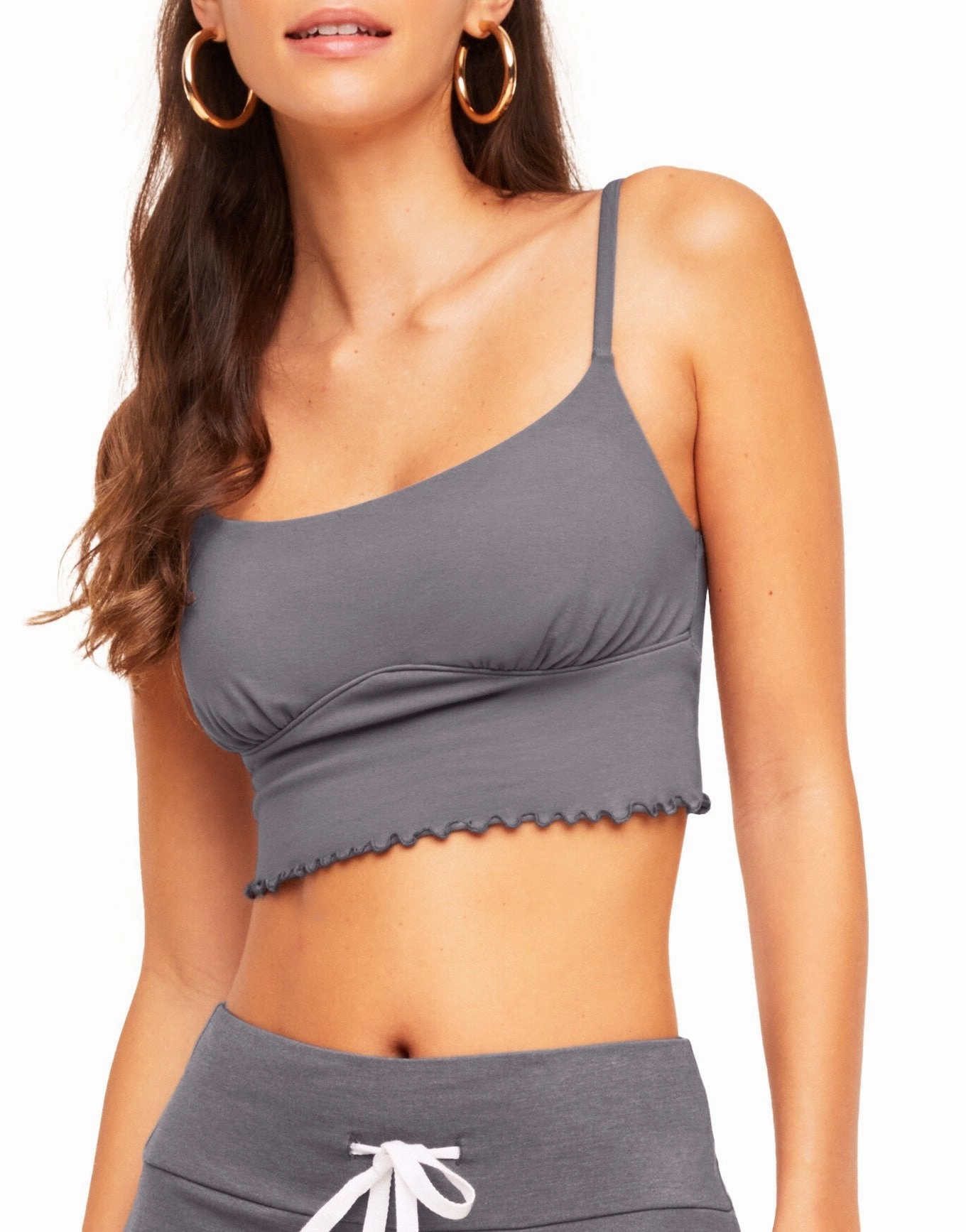 Karly Women's Cotton-Jersey Knit Top Tagless Comfort