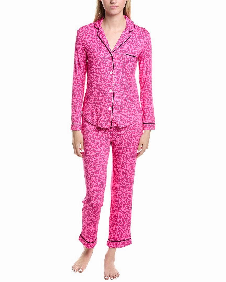 Easy Care Fabric KatieJnyc 2Pc Maia Valentines Lounge Set