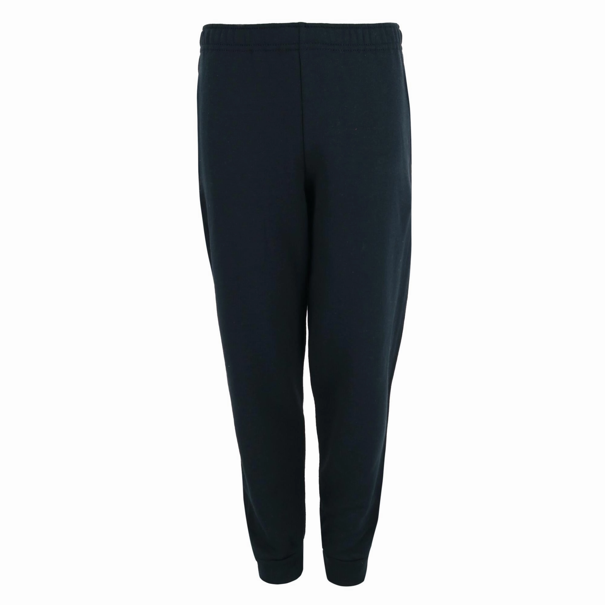 Kids' Fleece Jogger Pants Double Layered Collar