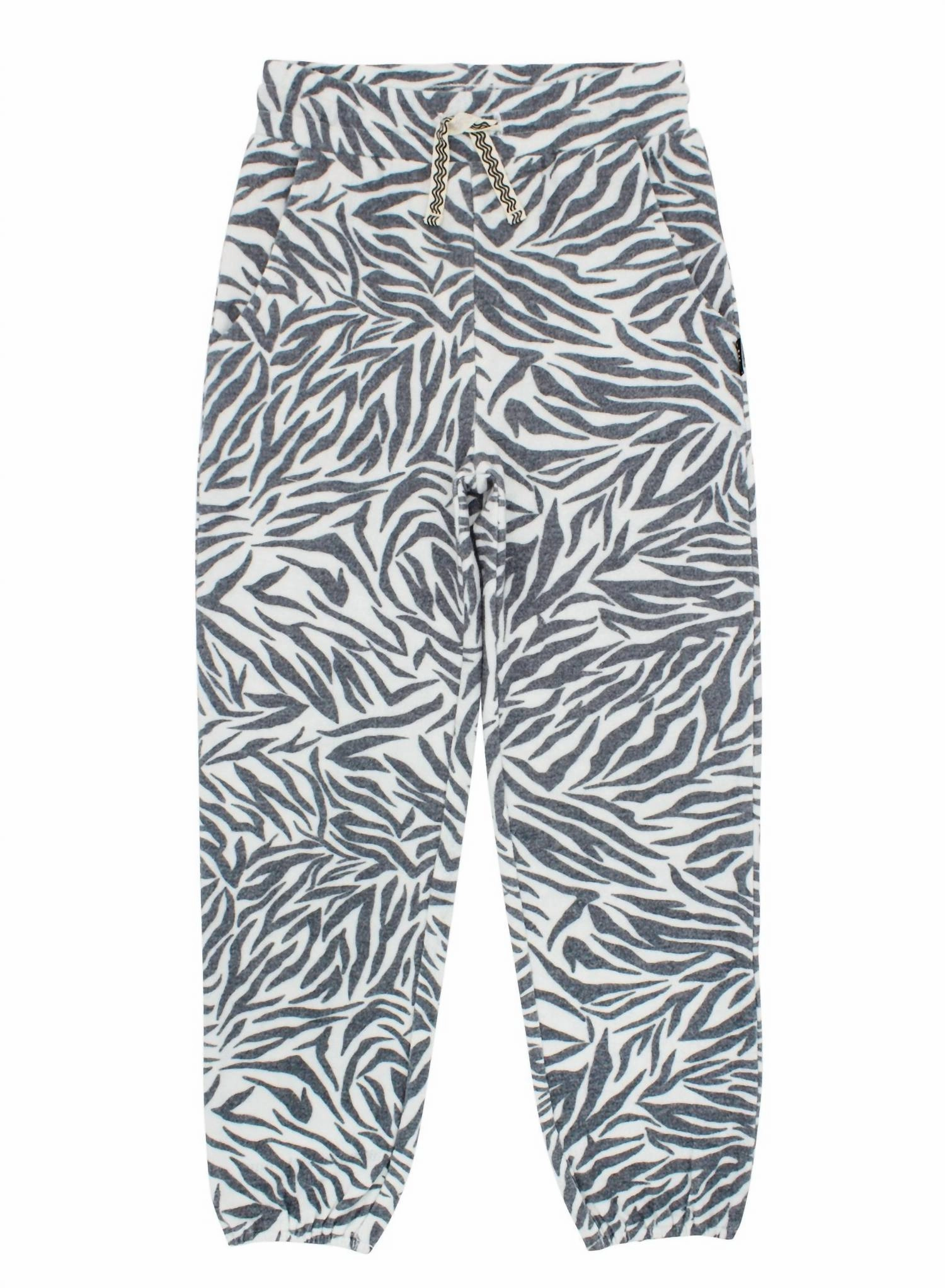 Roll-up style Kids' Sunday Sweatpants In Gardenia