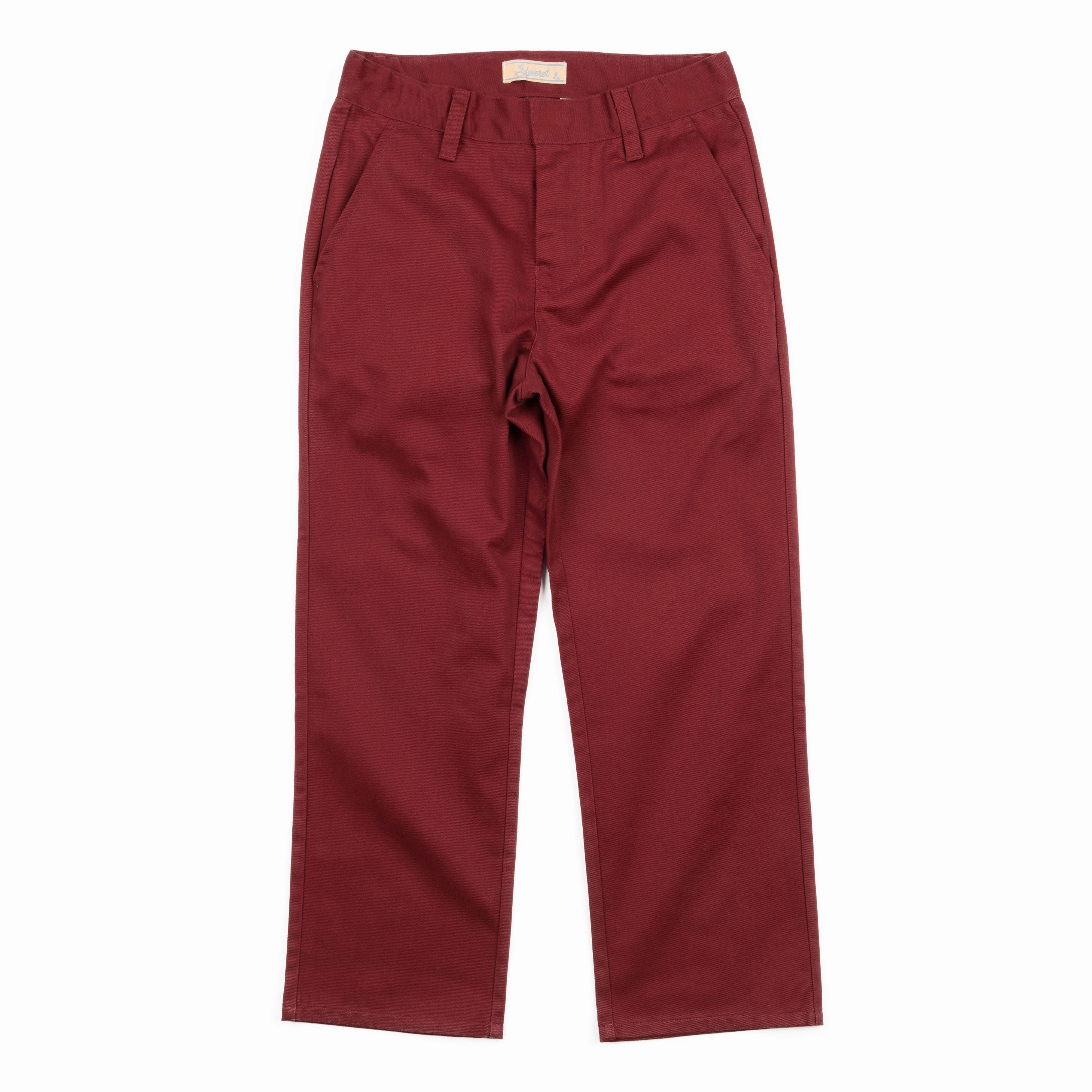 Kids Chino Pants Tear Resistant Weave Pull-on style
