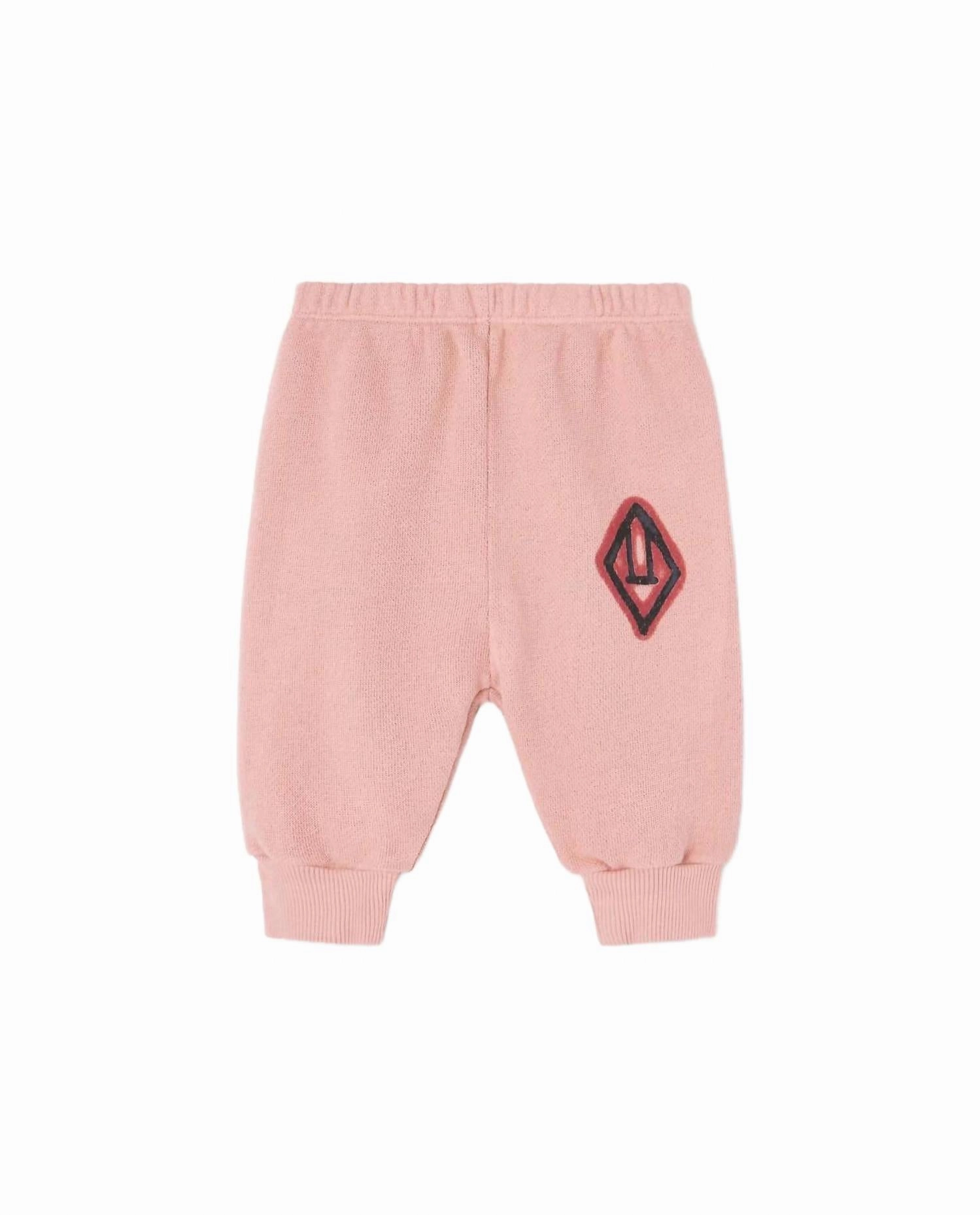 Kids Dromedary Pant In Pink Refined fit Simple Comfort