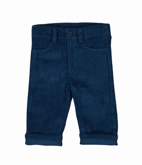 No Ride Up NonChafingEdges Kids Gaspard Trousers In Navy