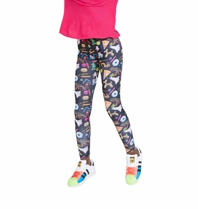 Versatile Comfort Perfect Pair Kids Leggings In Ty's Print