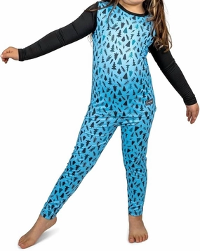 Core Style Kids Therma Pant In Trees Aqua