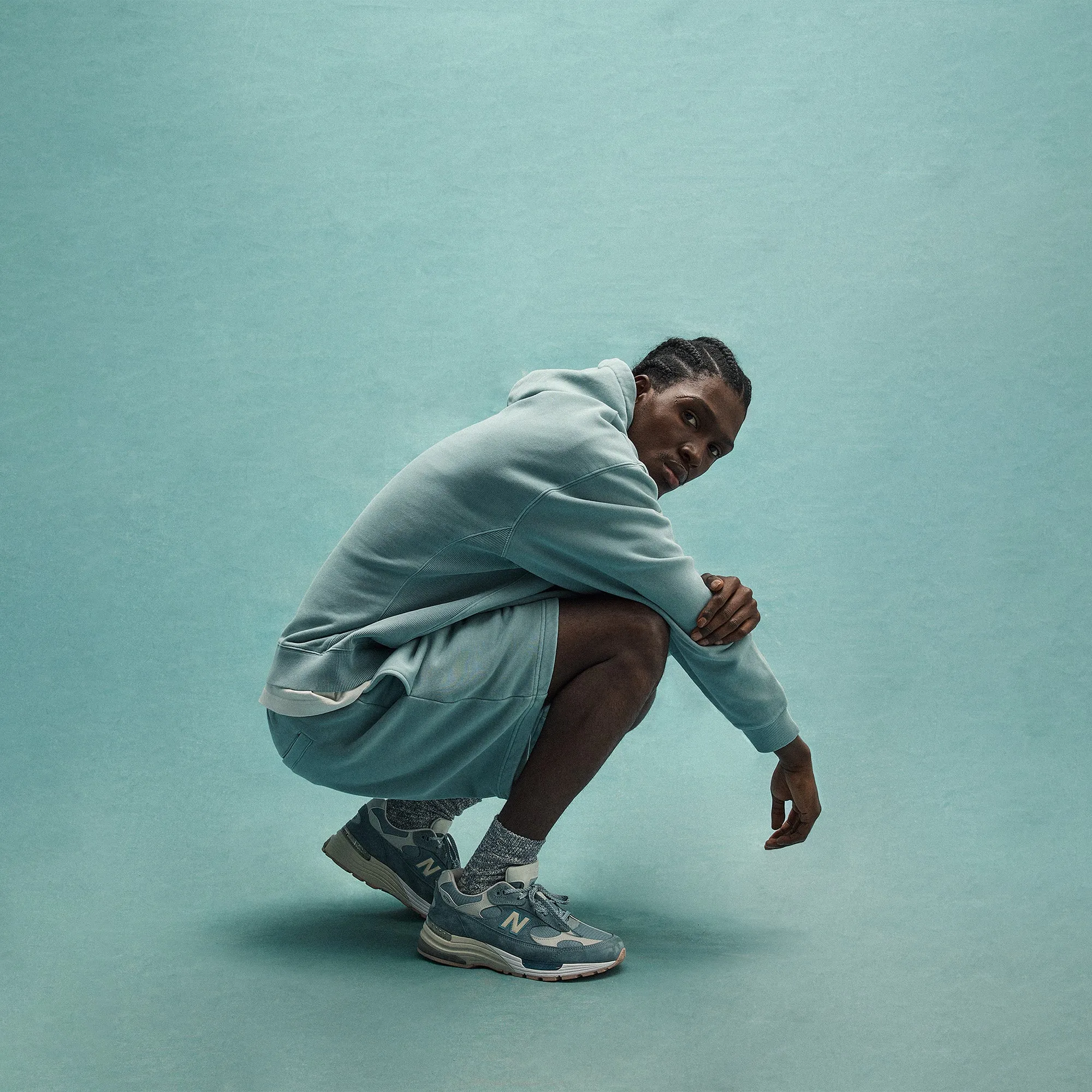 Kith 101 Classic Williams I Hoodie - Fowl Stretch Knit Construction Belt loops