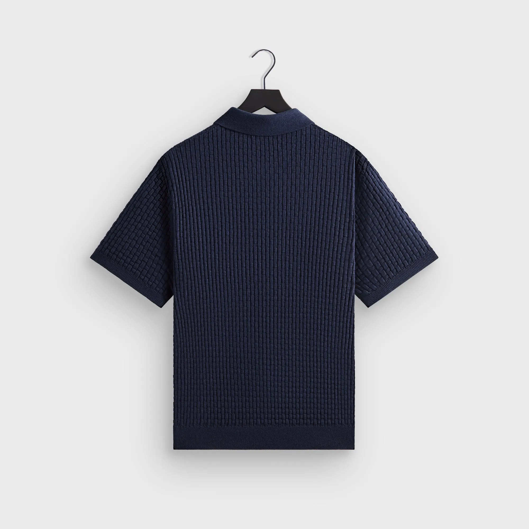 Kith Basketweave Tilden Polo - Nocturnal Formal Edge