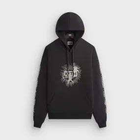 Generous Hood Space Kith Beaded Angel Nelson Hoodie - Black