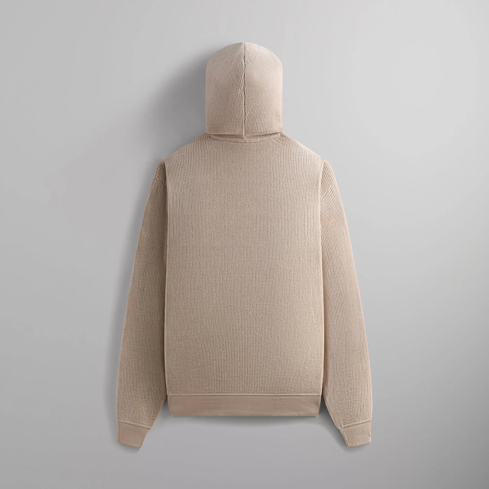 Customizable Option Streetwear Style Kith Bonded Waffle Coleman Quarter Zip Hoodie - Session