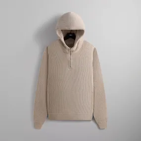 Squirrel like Rural style Kith Bonded Waffle Coleman Quarter Zip Hoodie - Session