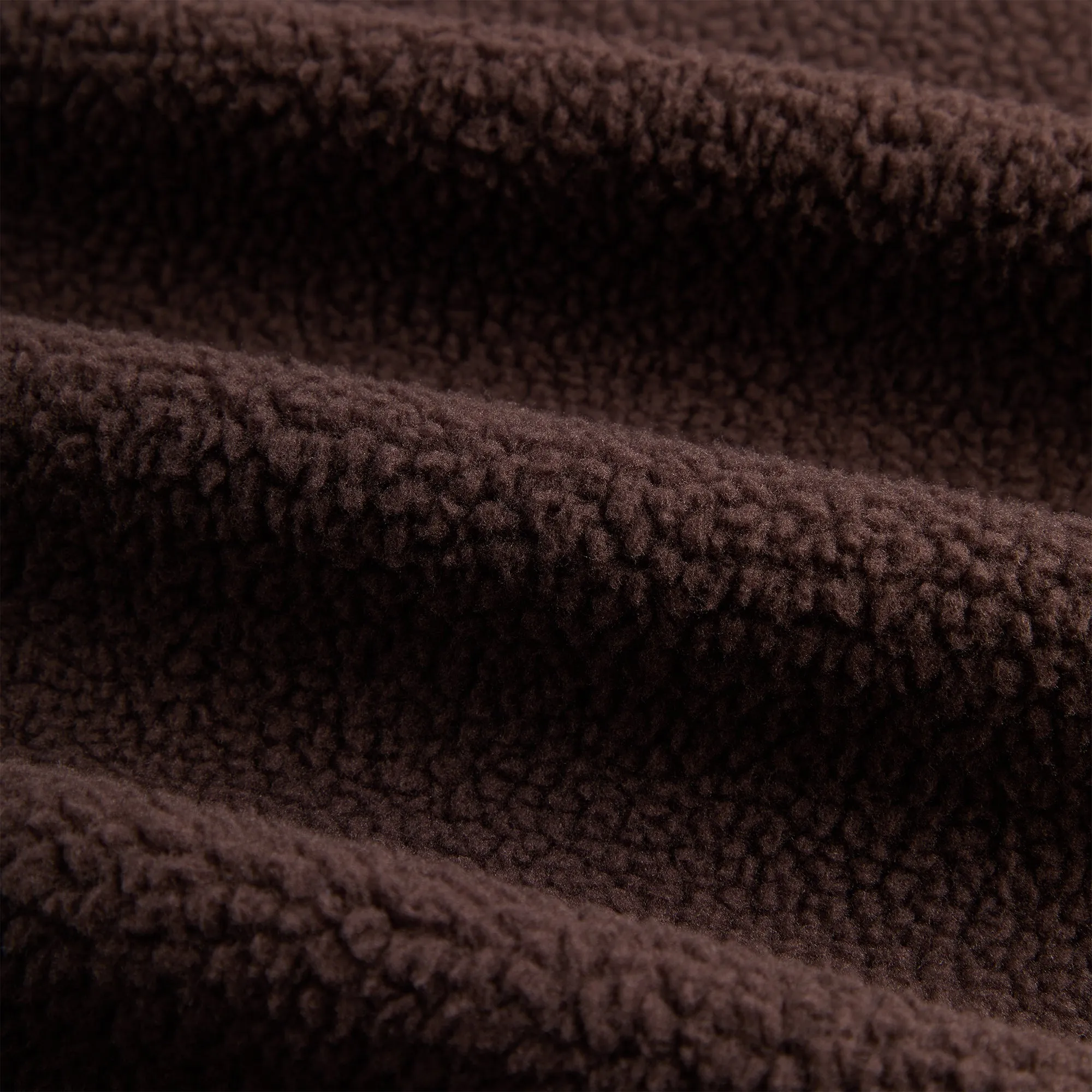 Extended Back Length Kith Brockwell Sherpa Hoodie - Kindling