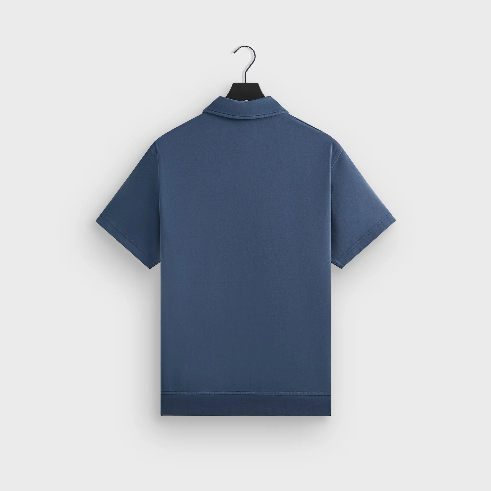 Kith Crystal Wash Interlock Graham Polo - Mystery SoftTouch Collar Lining EasyCare Textile