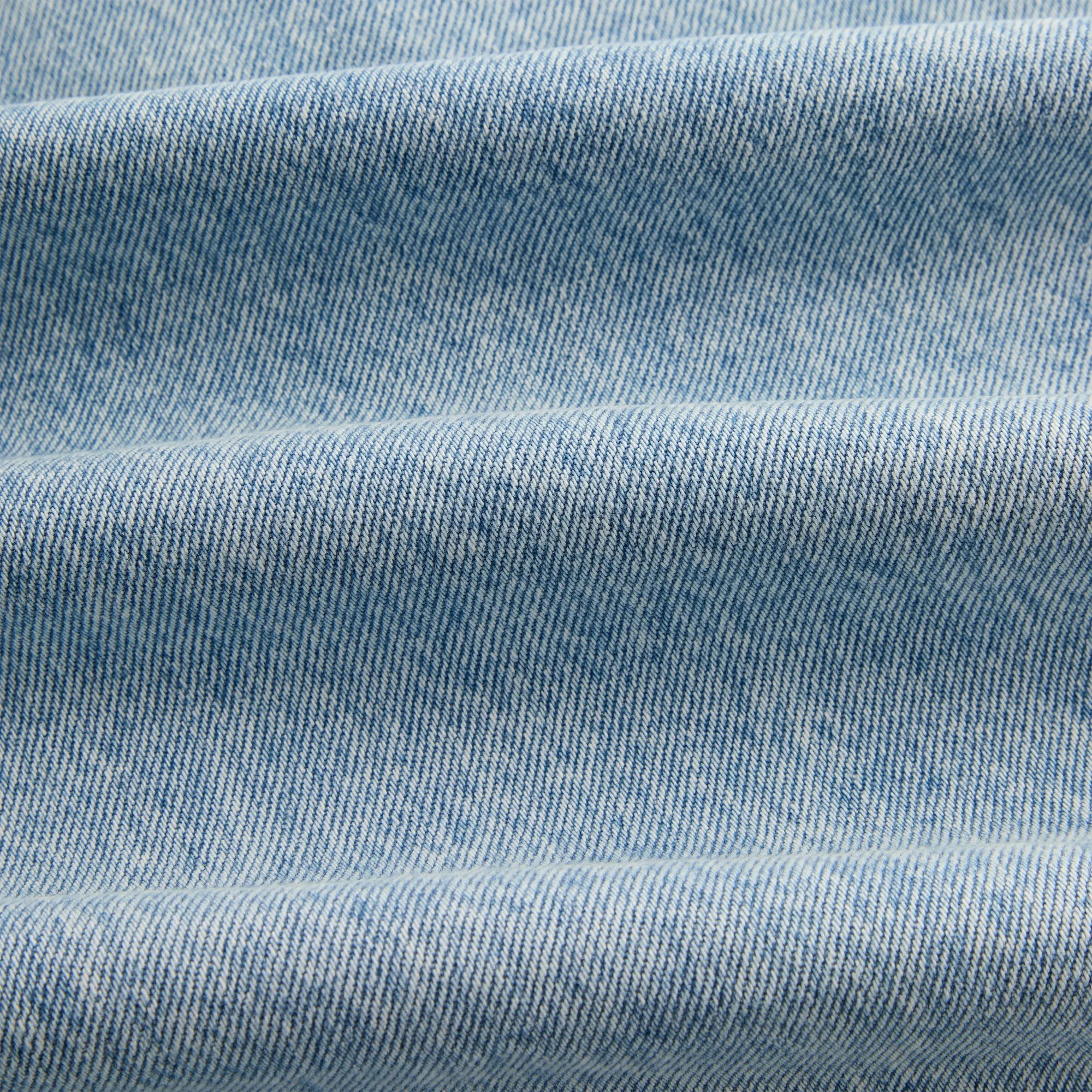 Subtle Details Flexible Mobility Kith Denim Paterson Pullover Shirt - Bailey Wash