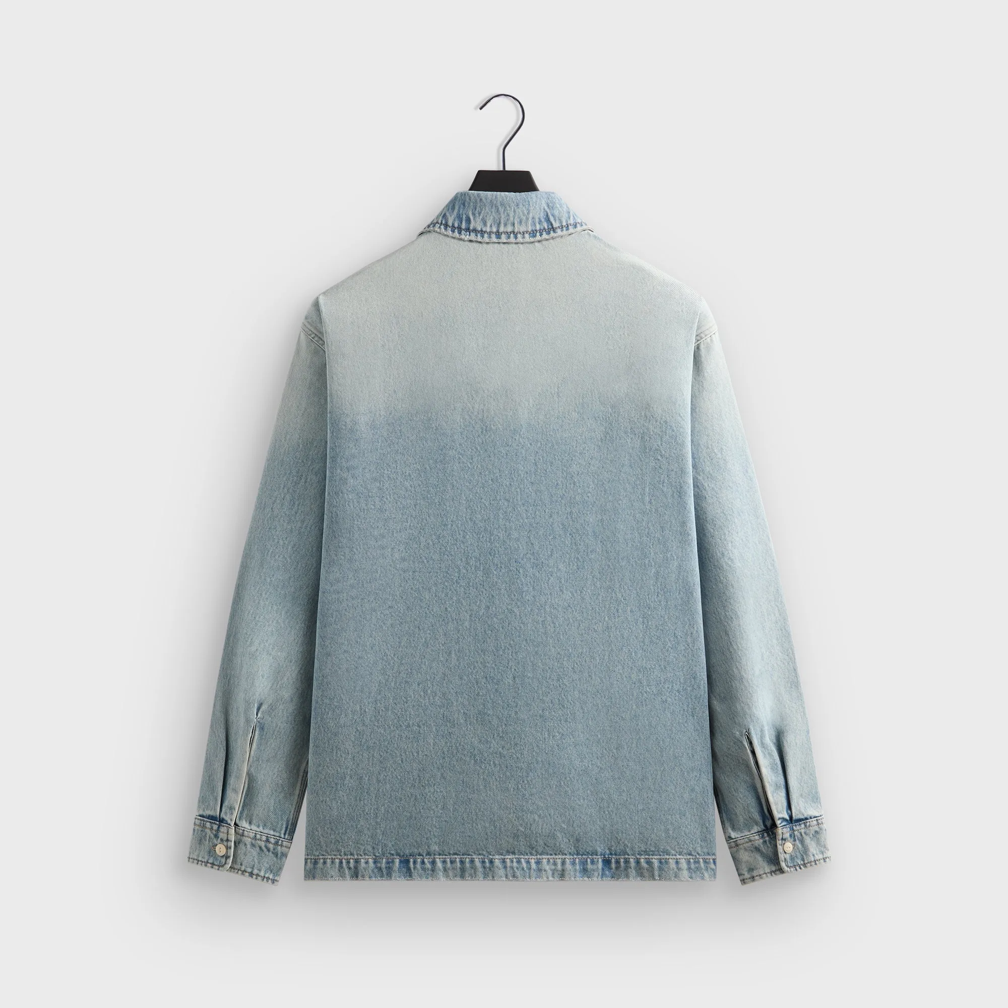 Pre Shrunk Cotton Blend Holiday Style Kith Denim Paterson Pullover Shirt - Bailey Wash