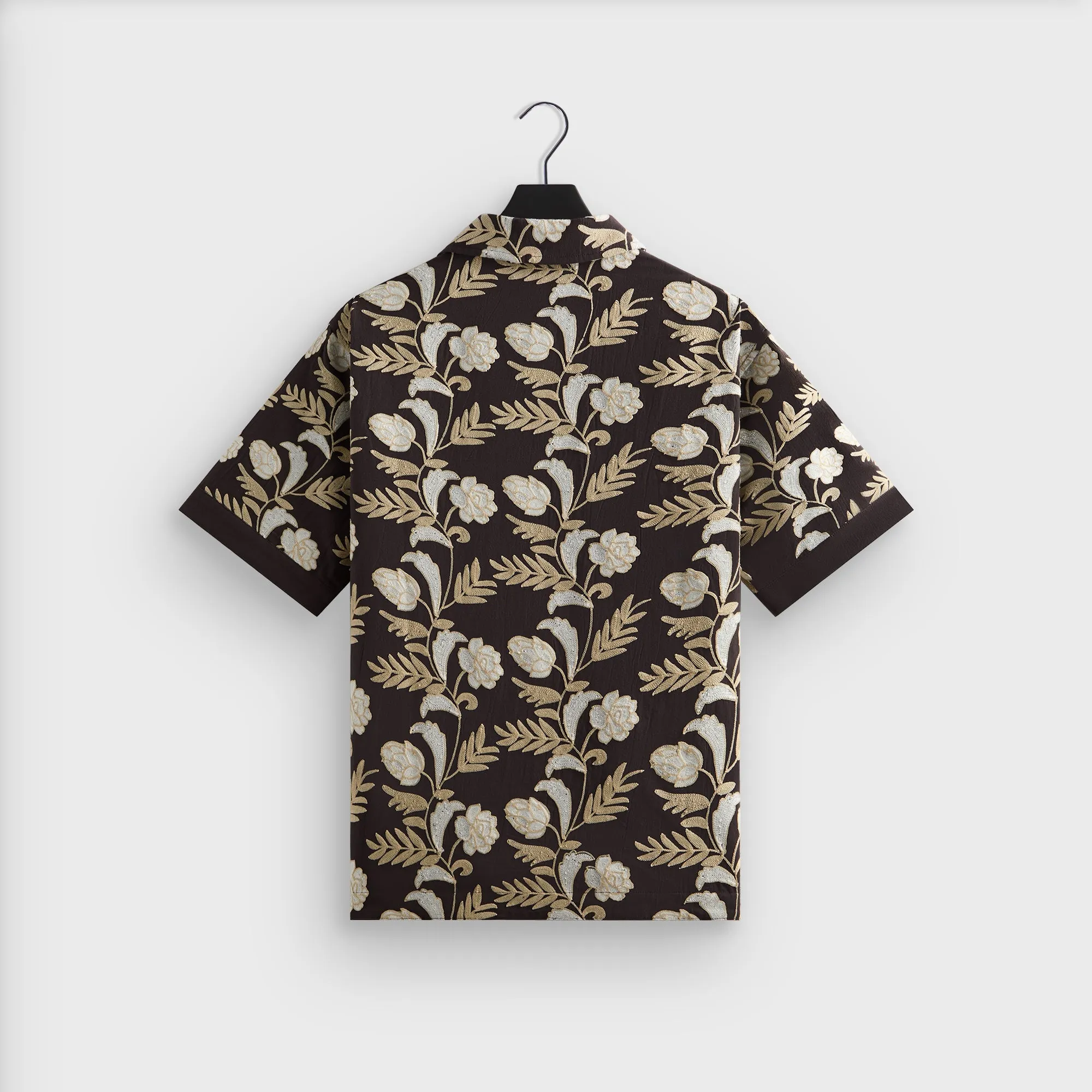 Kith Embroidered Floral Woodpoint Shirt - Kindling Nautical Look