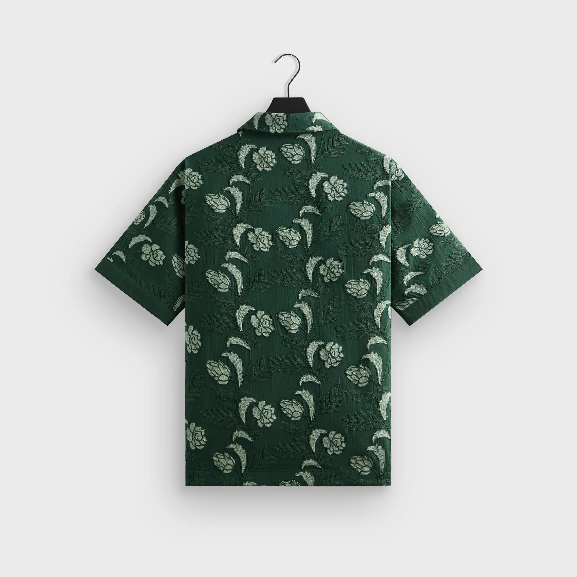 Kith Embroidered Floral Woodpoint Shirt - Vitality Ventilated Back Panel