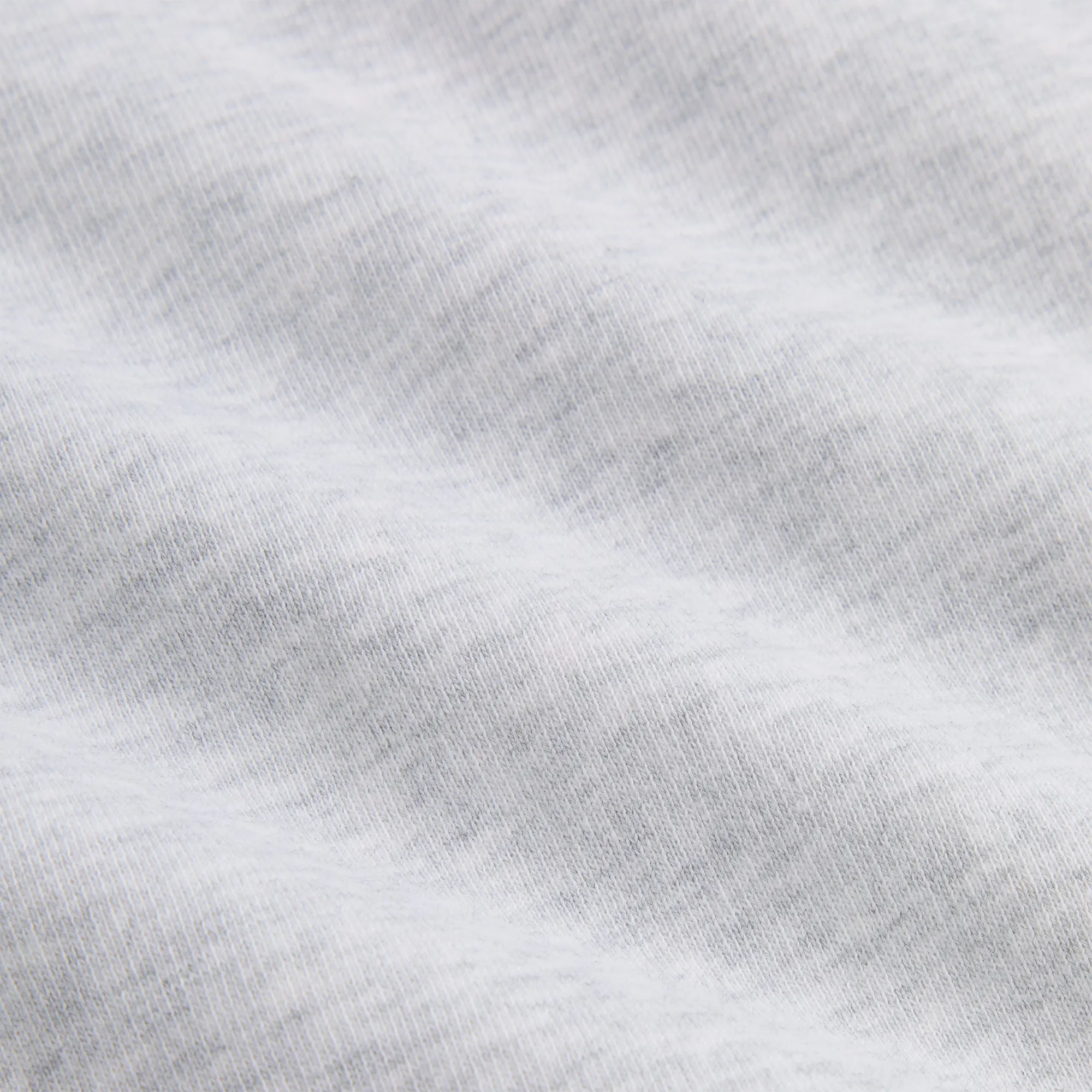 Kith Floral Script Nelson Crewneck - Light Heather Grey Perfect Knitwear