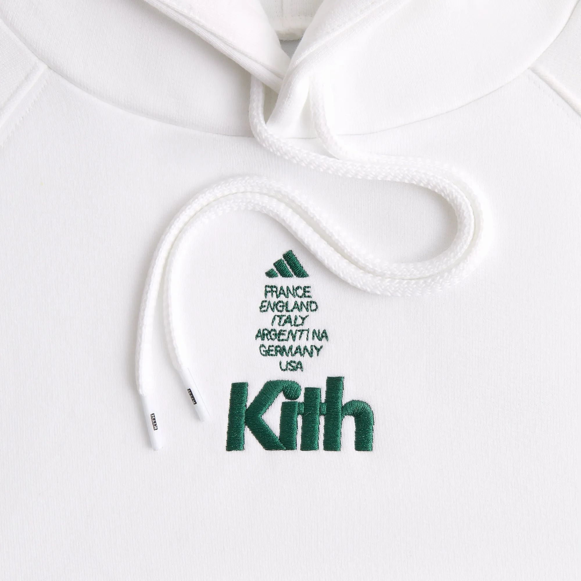 Thermal Insulation Layer Kith for adidas Football Hoodie - White
