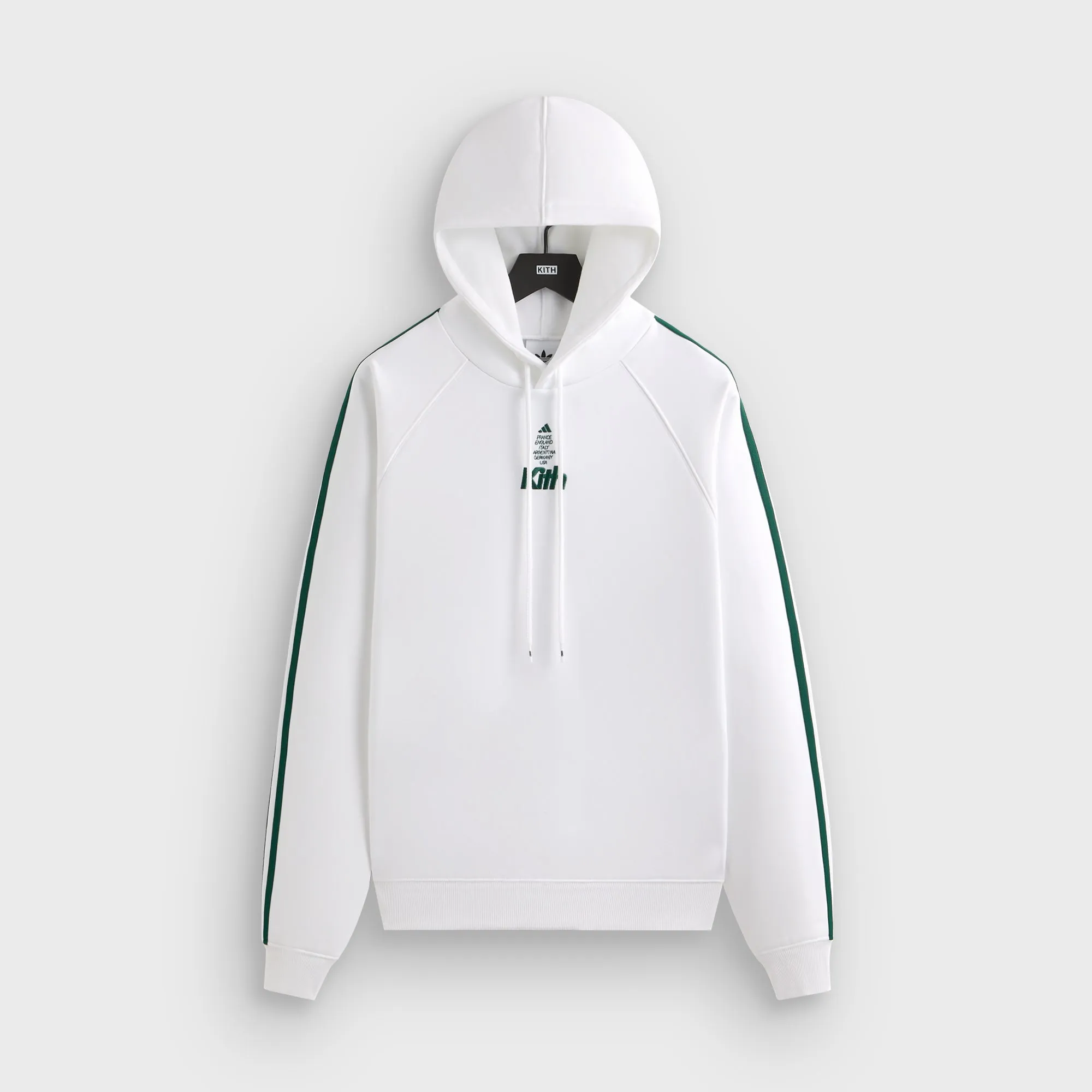 hiking clothes Yoga wear Kith for adidas Football Hoodie - White