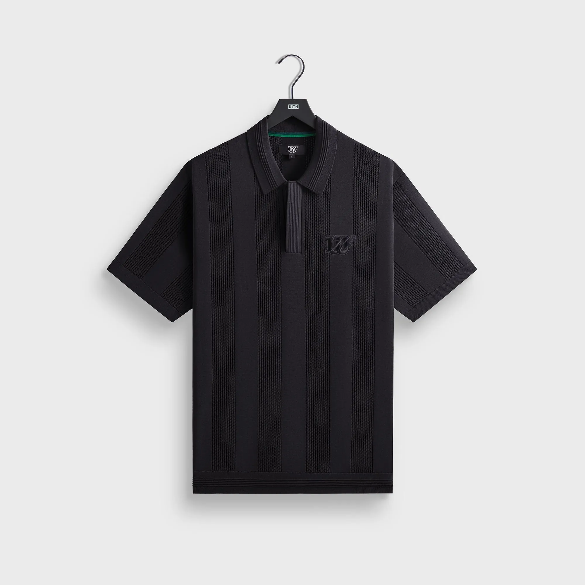 Weekend Outing Tapered Armhole Design Kith for Wilson Crochet Polo - Black