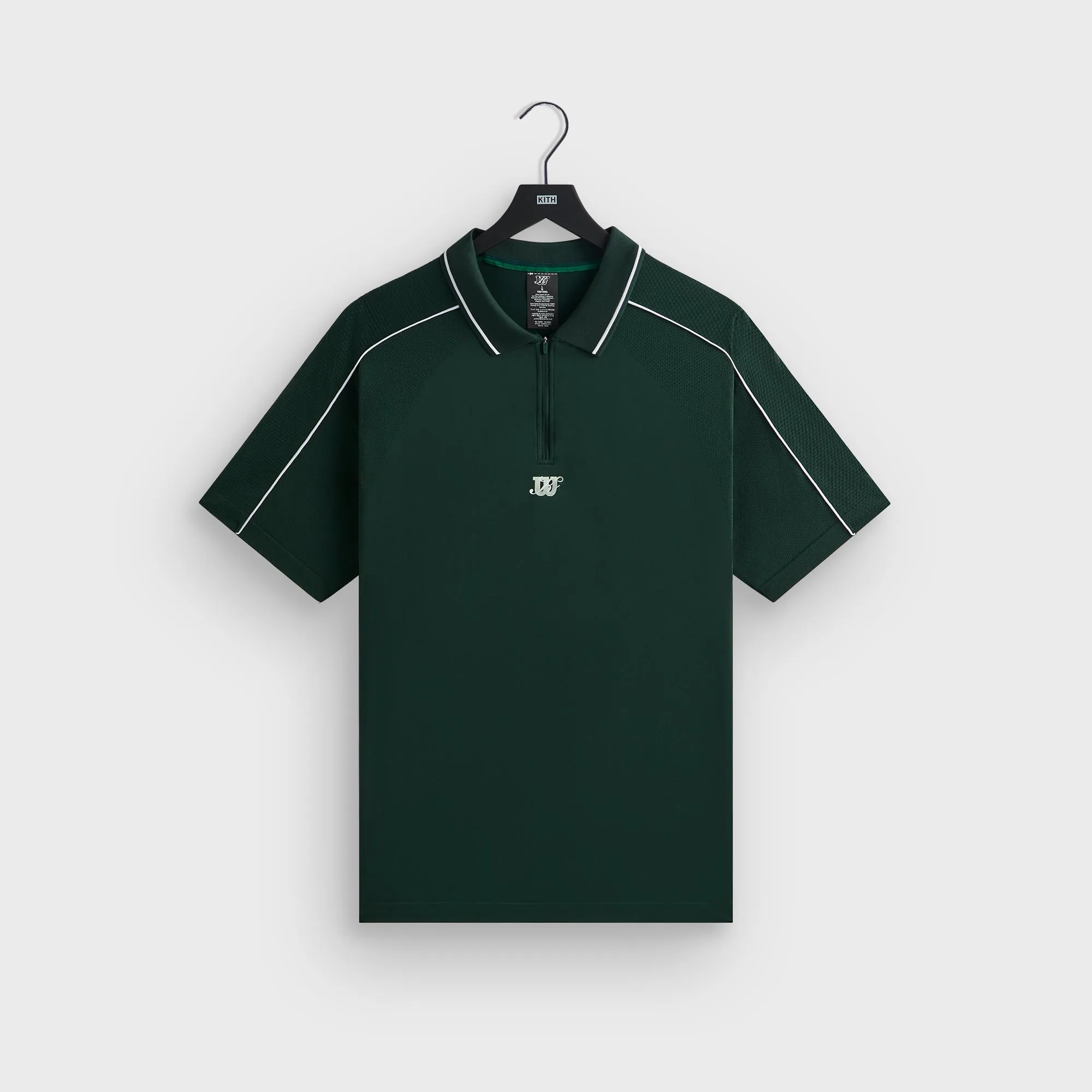Hygroscopic Threads Kith for Wilson Doherty Zip Front Polo - Stadium