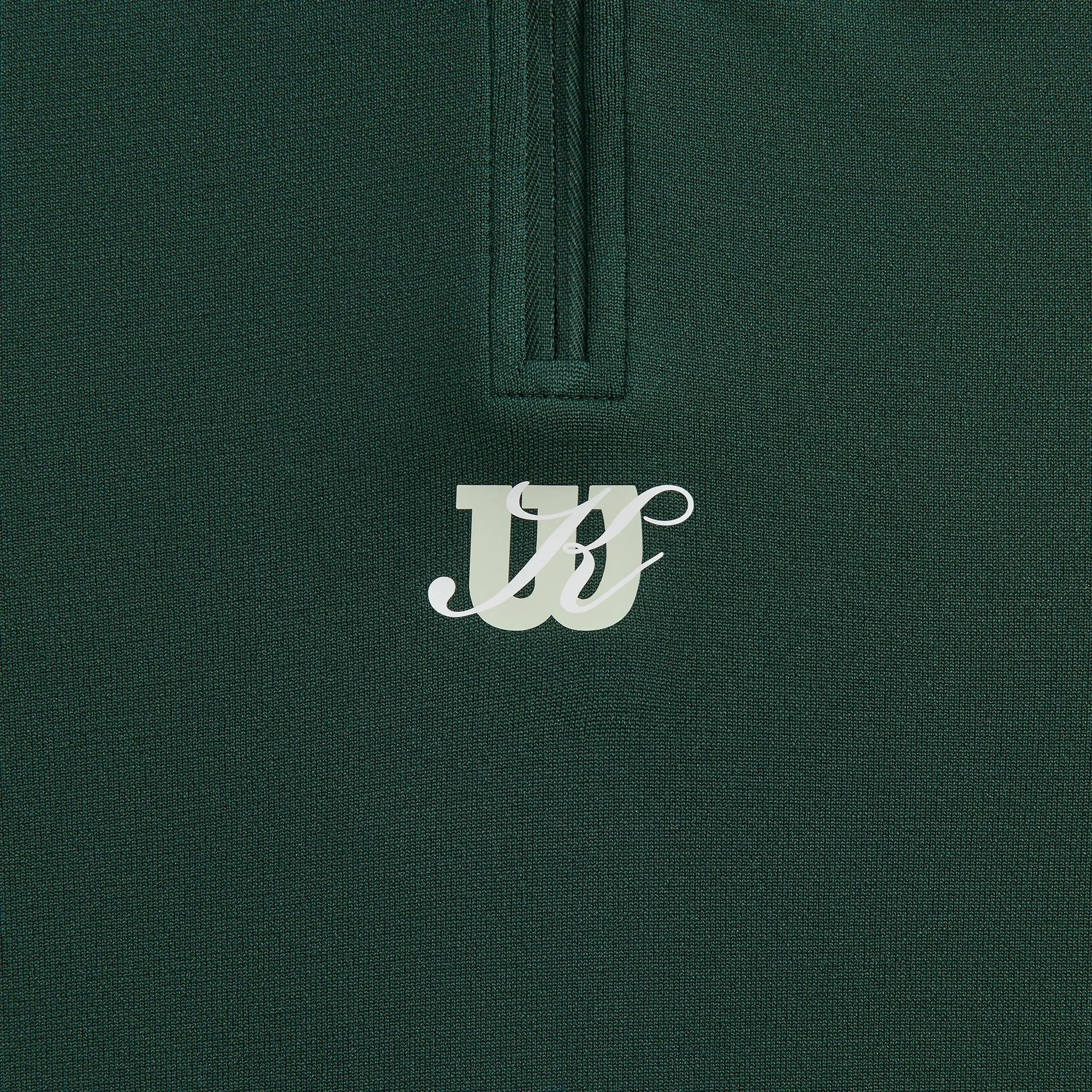 Stretch Fabric Construction Spring Summer Kith for Wilson Doherty Zip Front Polo - Stadium