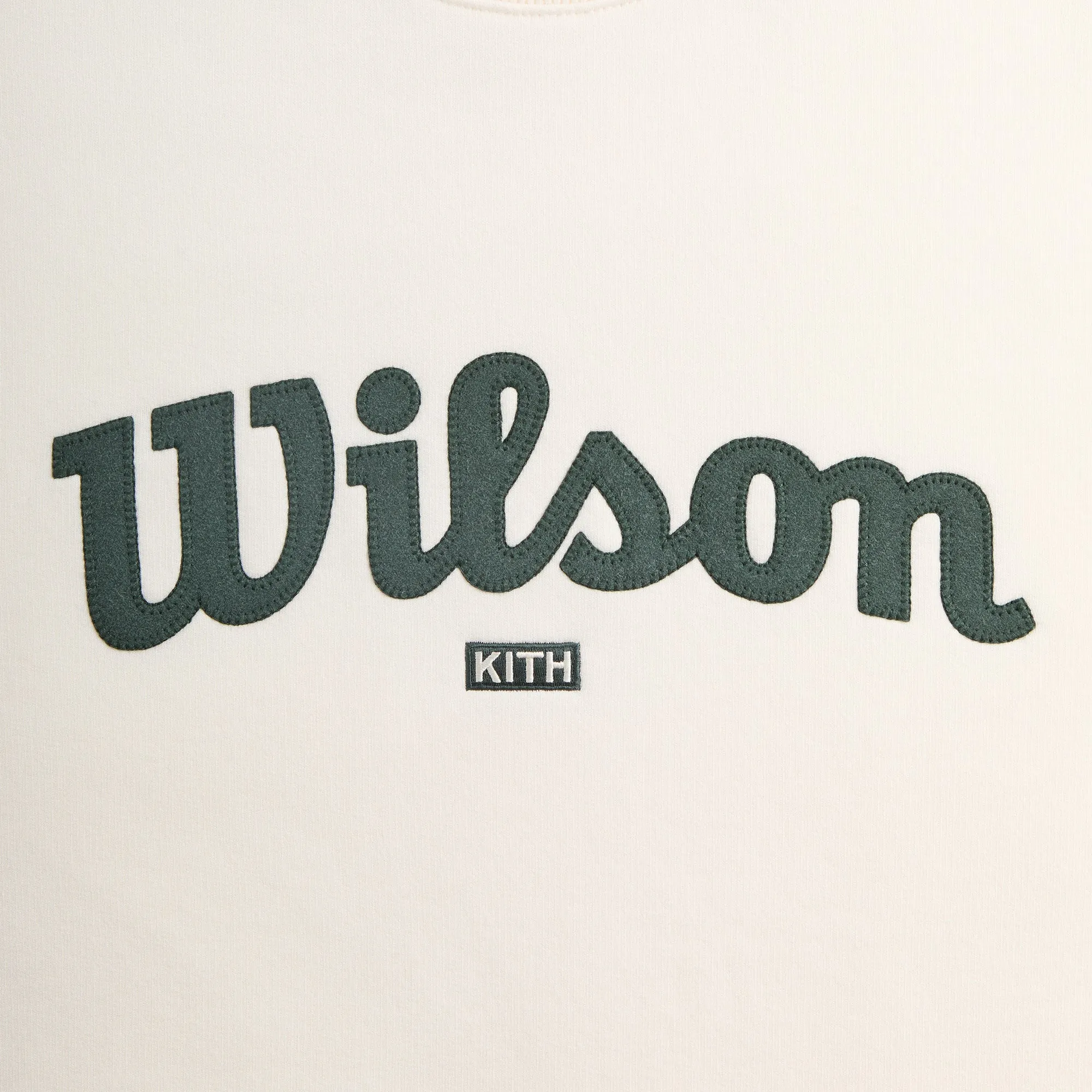 Cold-Weather Ready Kith for Wilson Nelson Crewneck - Sandrift