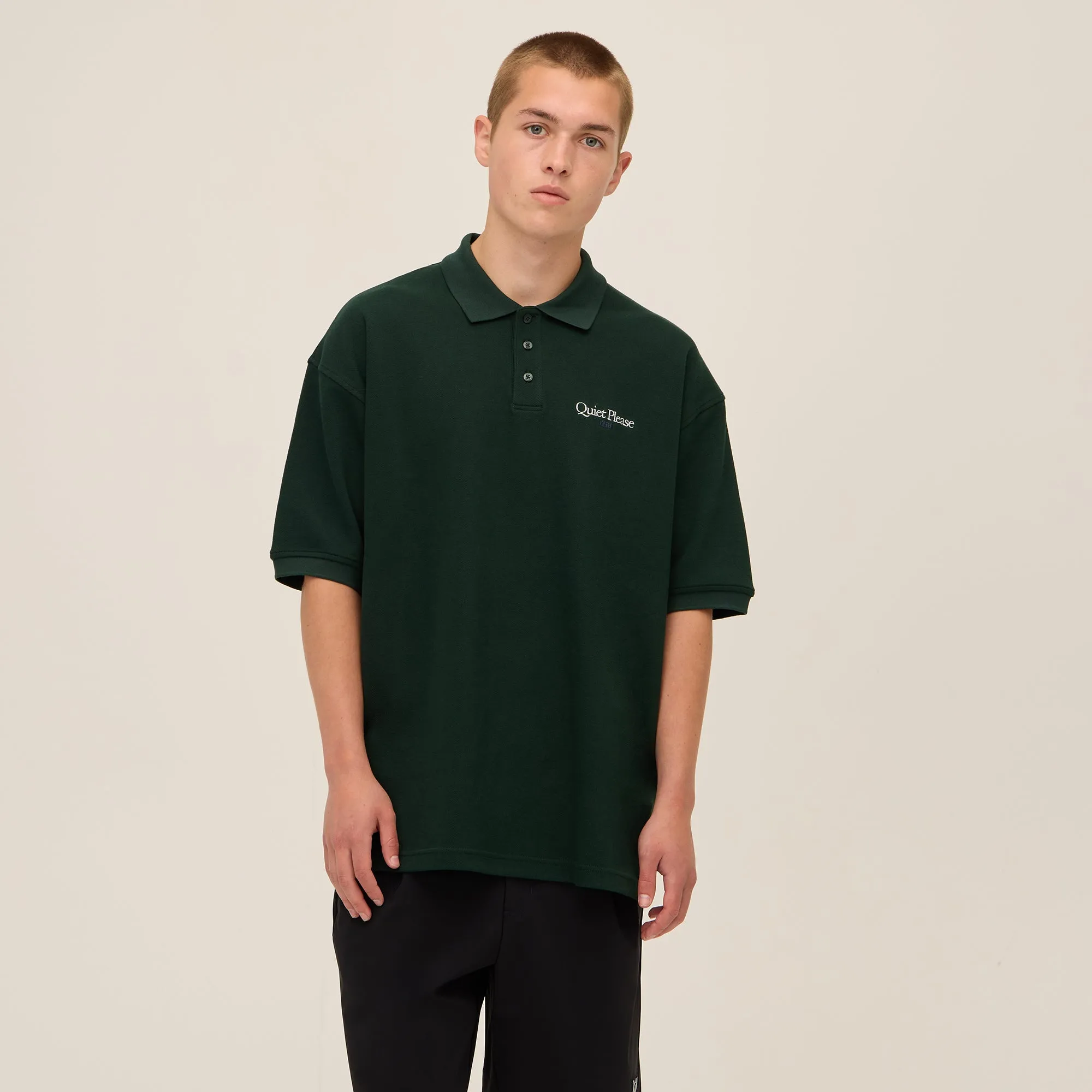 Kith for Wilson Provisional Polo - Stadium GarmentWashed Texture Classic Neckline