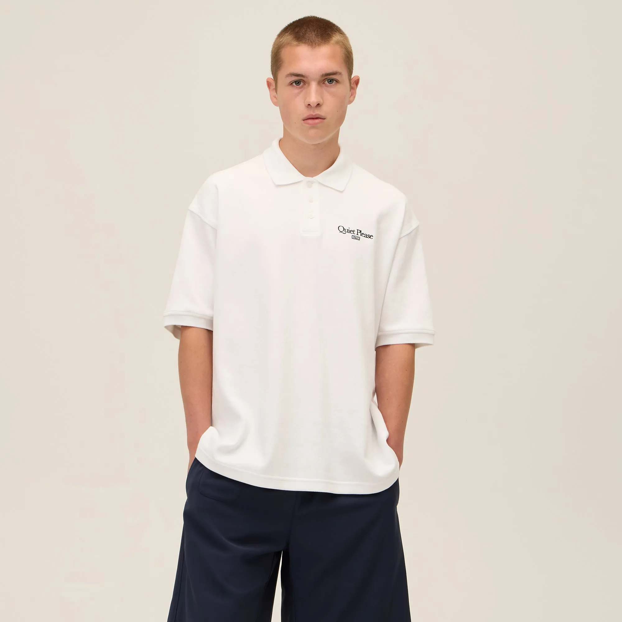Breathable Stretch Kith for Wilson Provisional Polo - White