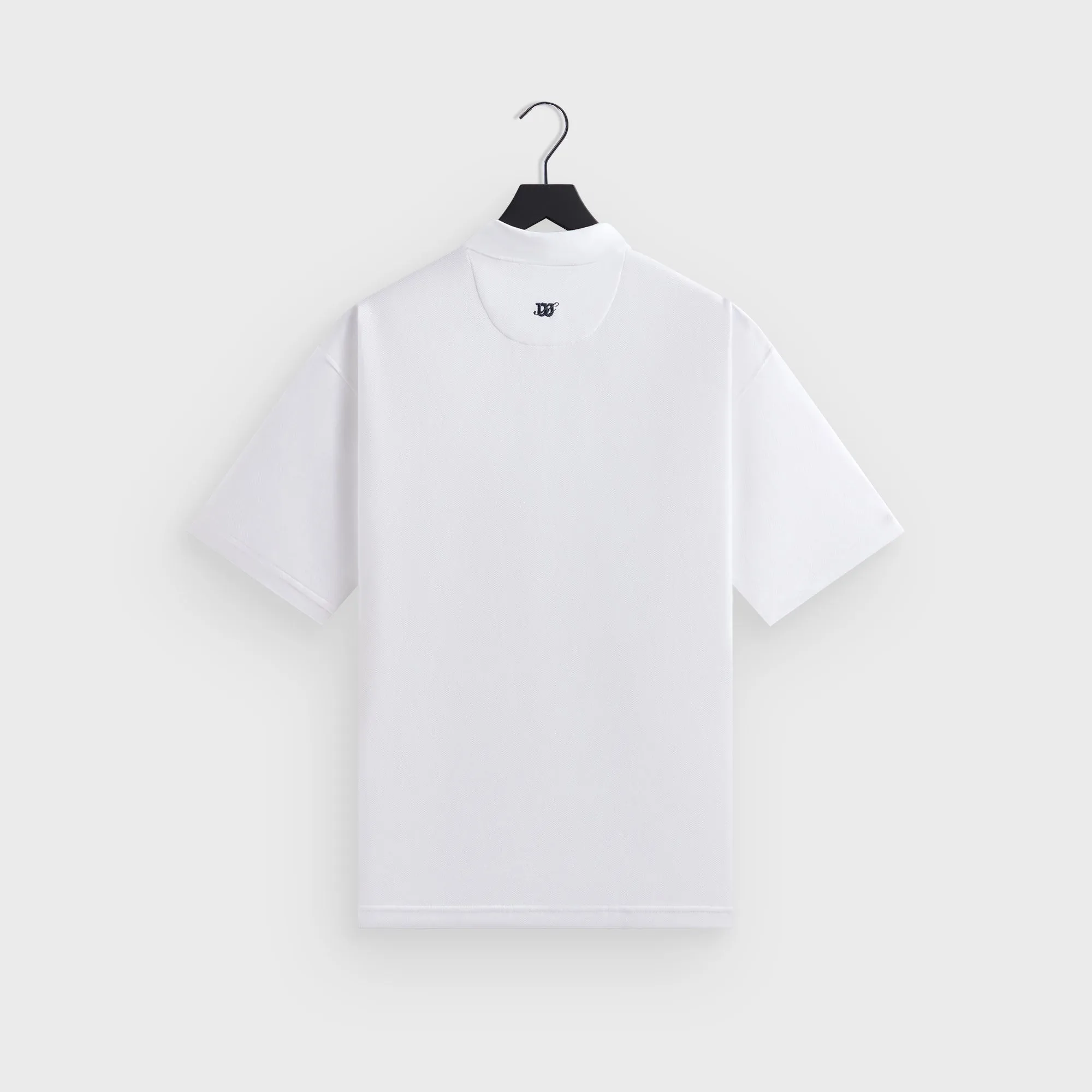 Kith for Wilson Provisional Polo - White Breathable Airflow Channels YarnDyed Construction