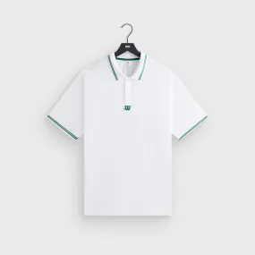 Kith for Wilson Renshaw Court Polo - White Weekend Outing Button Down Collar