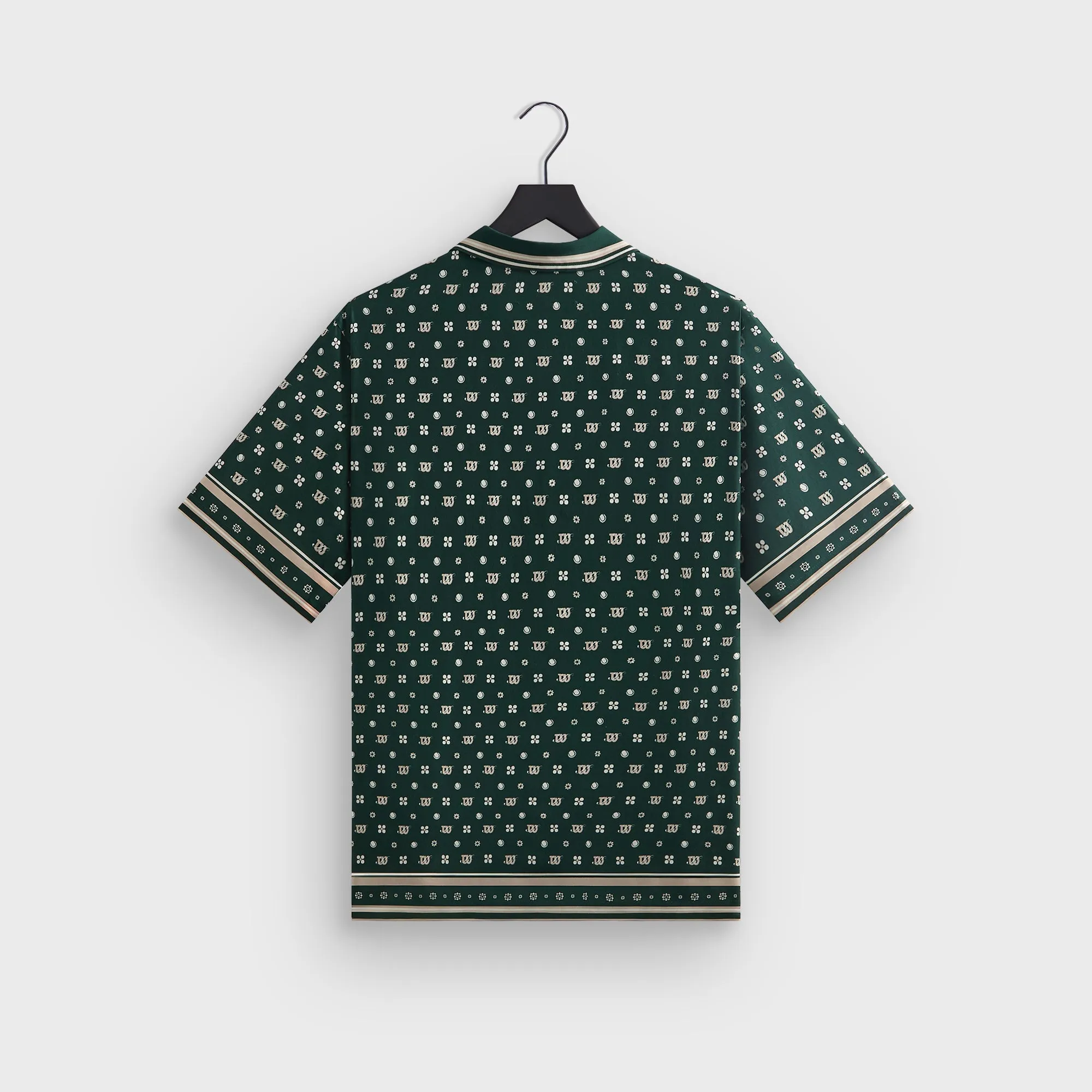 Flexible Mobility Kith for Wilson Silk Lyocell Thompson Camp Collar Shirt - Stadium