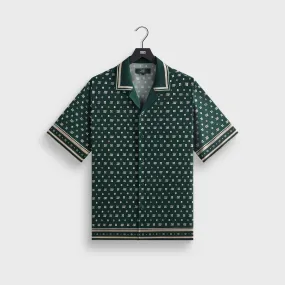 Soft Touch Wrinkle Free Care Kith for Wilson Silk Lyocell Thompson Camp Collar Shirt - Stadium