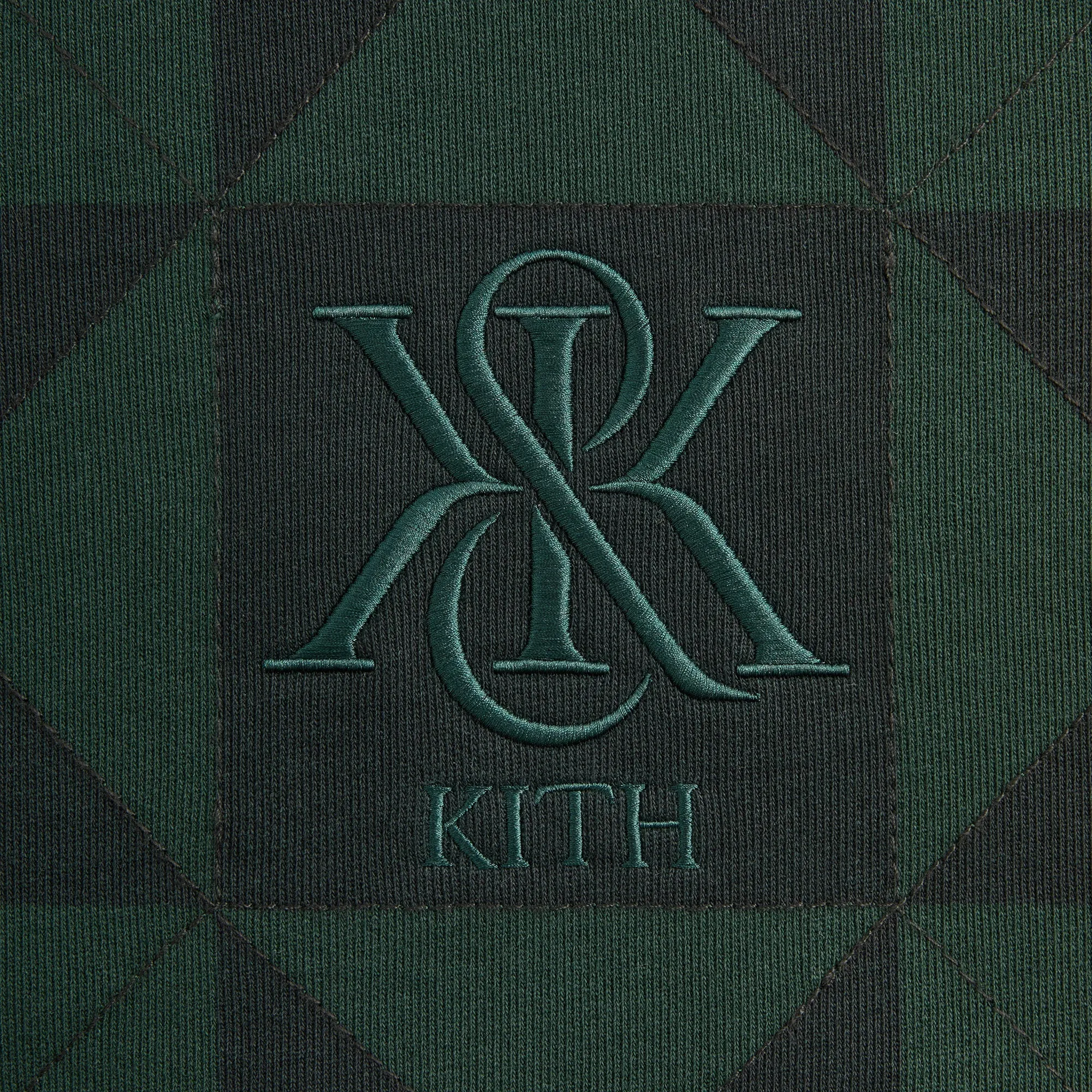 Kith Geo Quilted Nelson Rugby - Stadium SoftCheckered Weave Party Ready