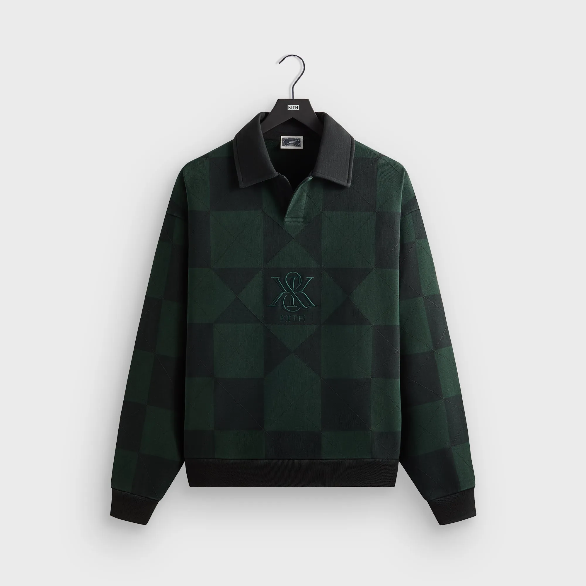 warm weather Kith Geo Quilted Nelson Rugby - Stadium